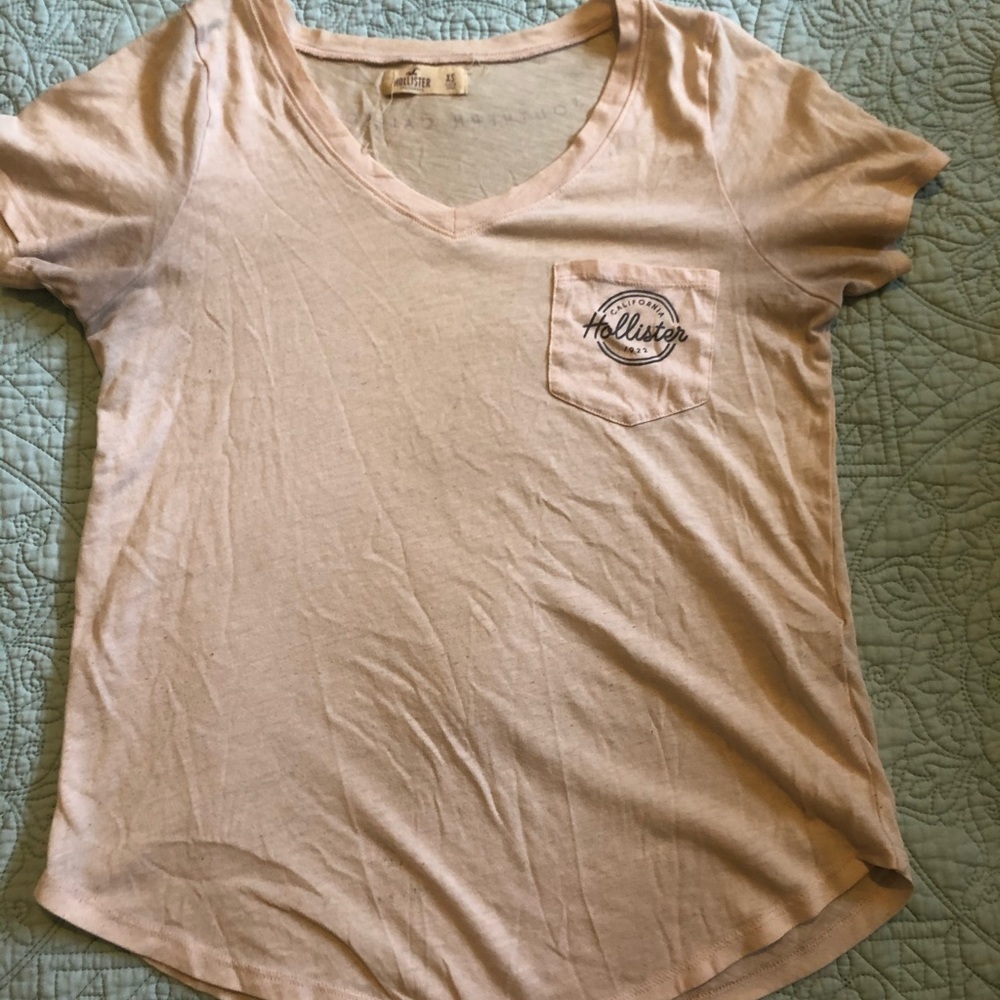 Hollister pink tee